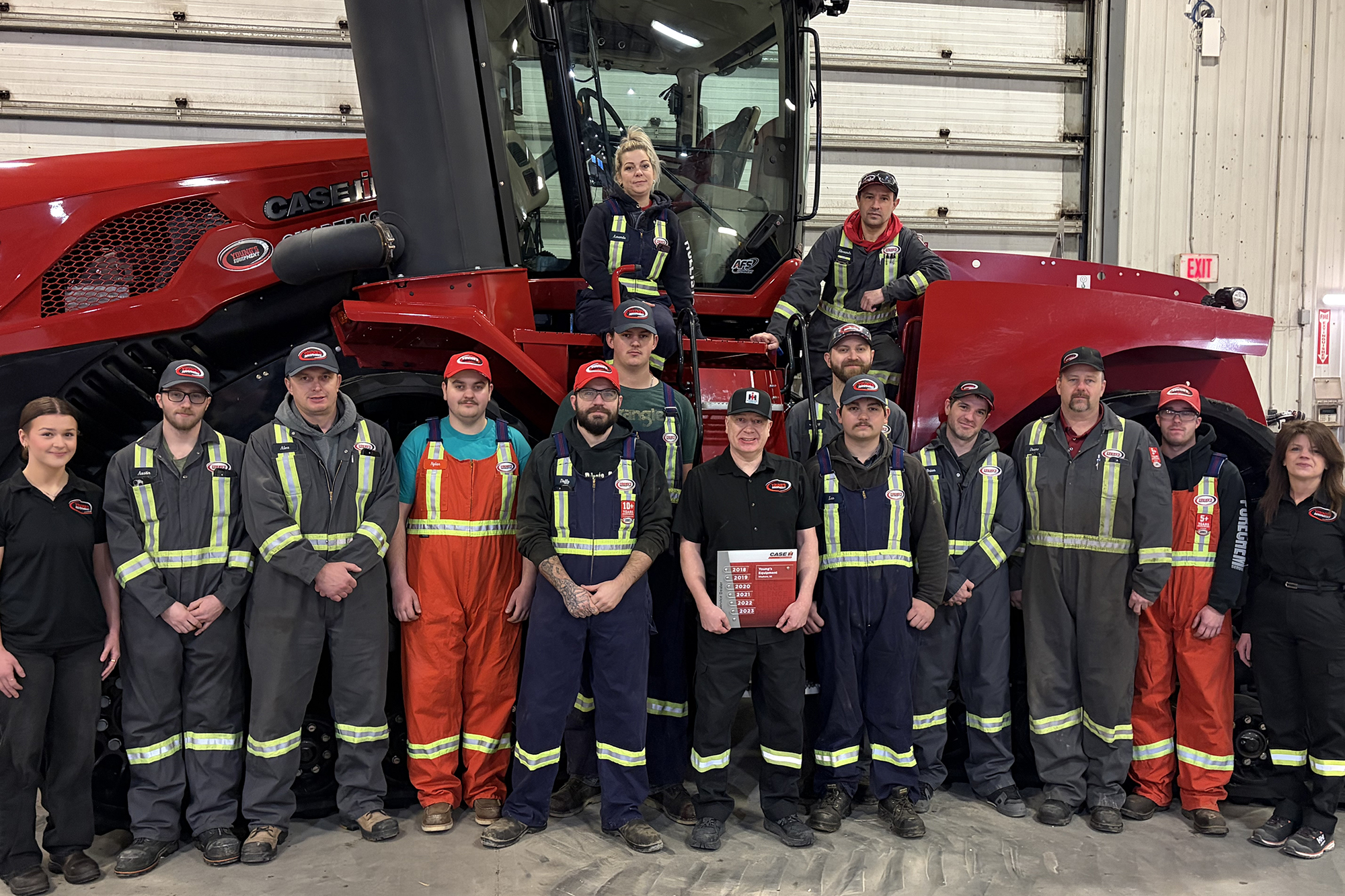 Case IH Pinnacle Service Award for Weyburn